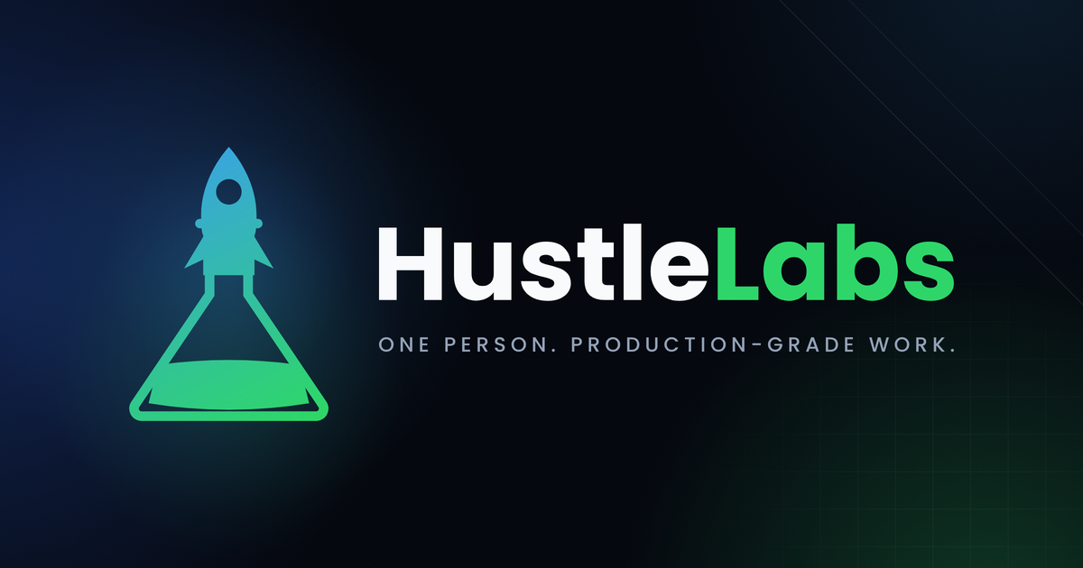 Hustle Labs | Where Side Hustles Turn Pro